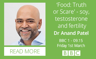 Dr Anand Patel – Food: Truth or Scare – BBC1